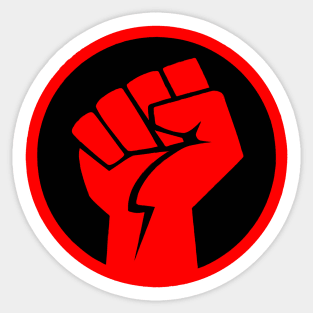 POWER TO THE PEOPLE (FIST) Sticker